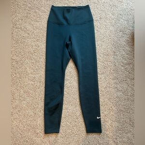 Nike Therma Fit Leggings Dark Blue / Green